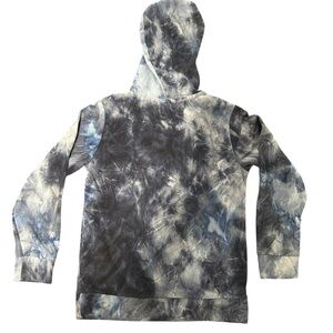 Old Navy Kids Hoodie in Blue and Gray Tie-Dye